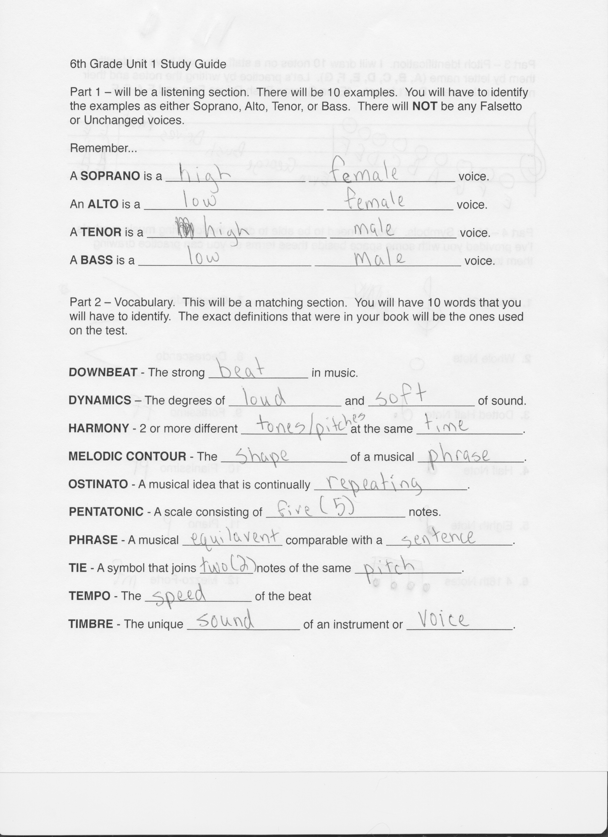 Music Worksheets Music Worksheets