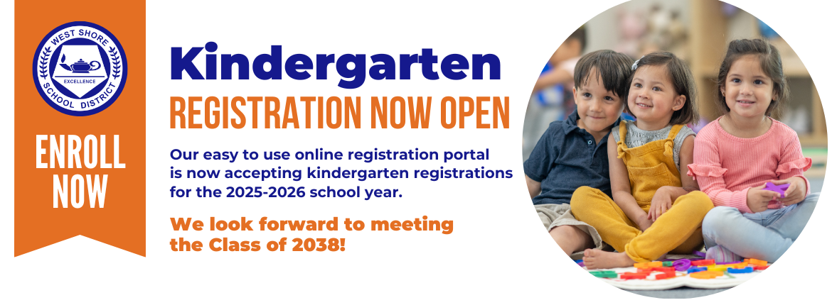 Kindergarten Registration Now Open
