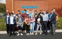 Students from Cedar Cliff High School had a great visit to Amphenol InterCon Systems in Etters. - click for larger image